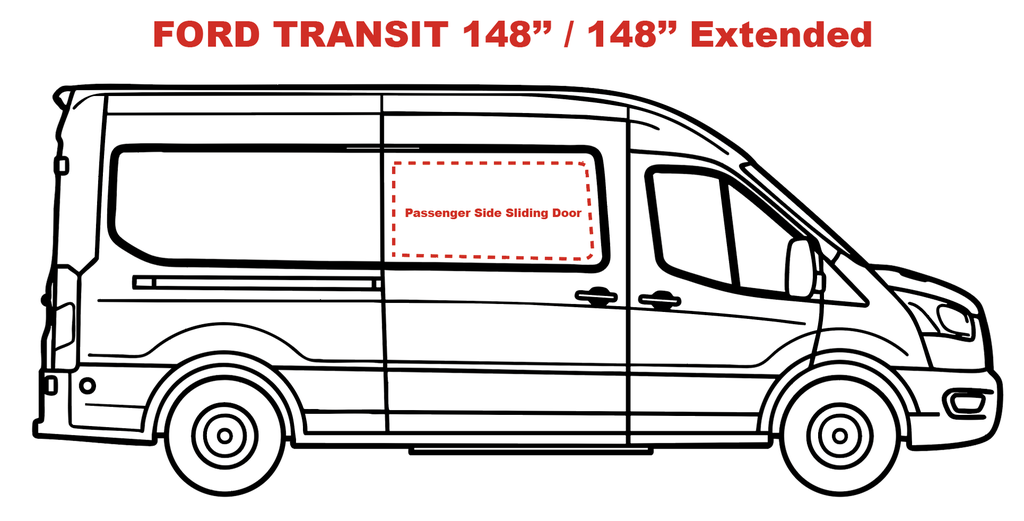 VWD Solid Fixed Glass OE Style Van Window ( TR201-F )