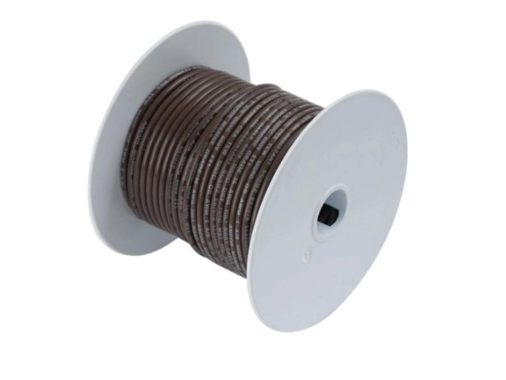12 GUAGE - SINGLE CONDUCTOR TINNED PRIMARY WIRE - 100 Ft.