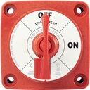 Single Circuit ON-OFF with Locking Key - Red - BLUE SEA