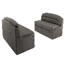 RV 38" Slate Dinette Booth with Table