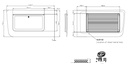 Premium Awning Window - Driver Side Forward - MERCEDES SPRINTER