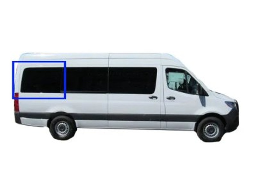 Fixed window - Passenger Side Rear Quarter - MERCEDES SPRINTER 170, 170 EXT