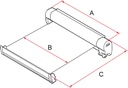 Fiamma F45S Awning - Wall Mount or Rack Mount - Royal Grey