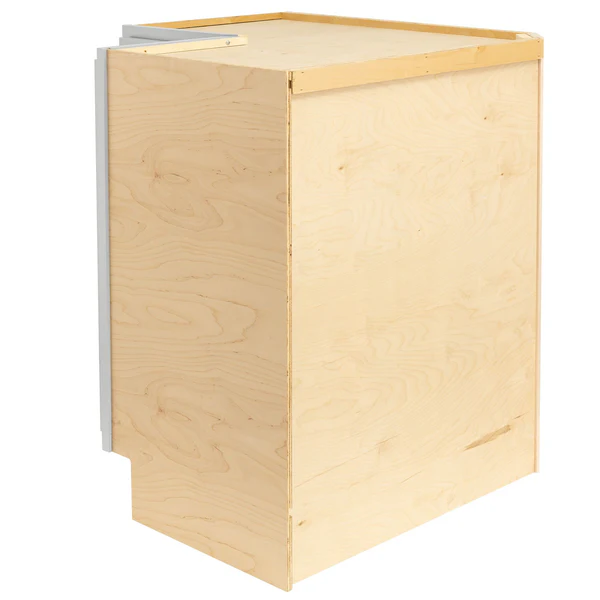 RV Easy Reach Corner Base Cabinet | Pure White