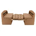 RV Dinette Booth with Table | 38" Sand