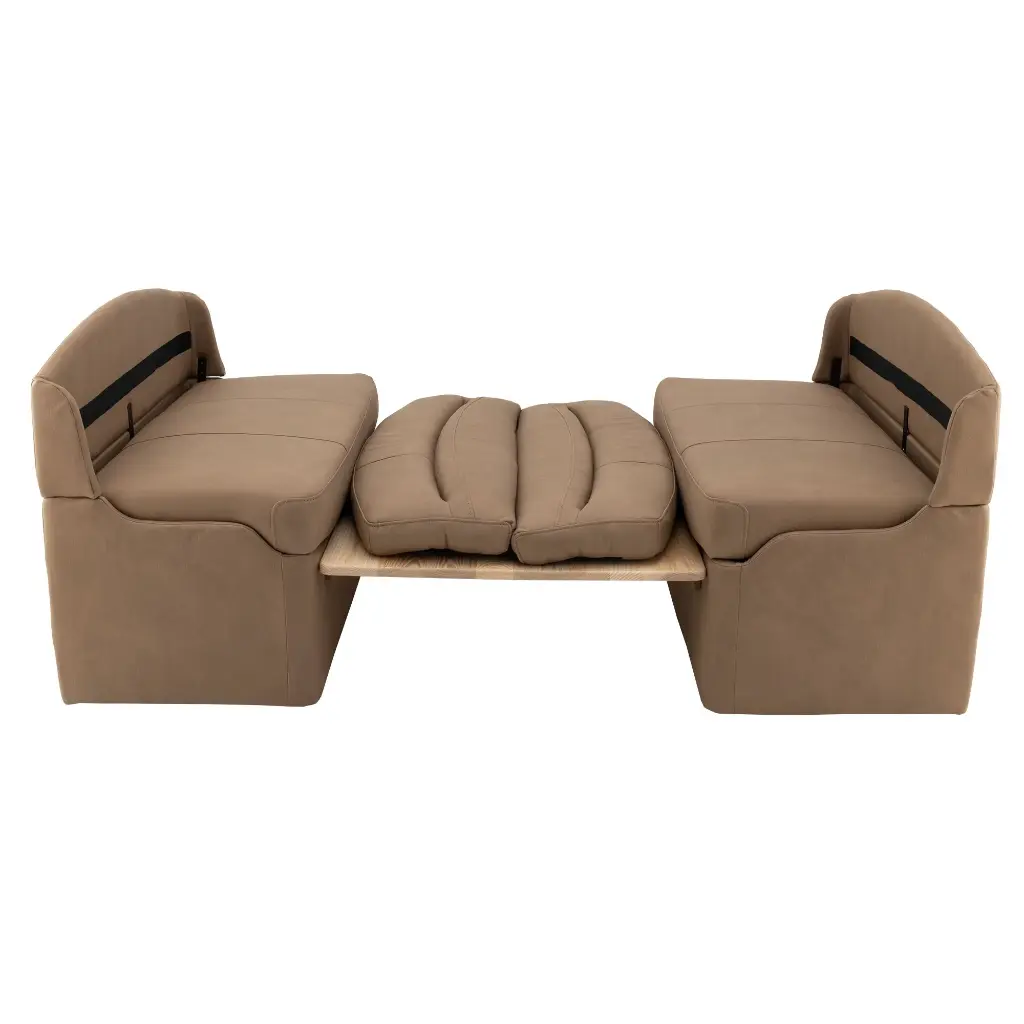 RV Dinette Booth with Table | 38" Cappuccino