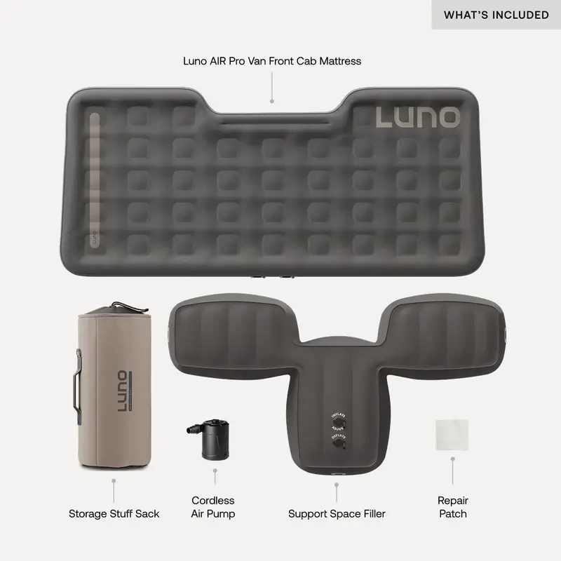 AIR Pro Van Front Cab Mattress