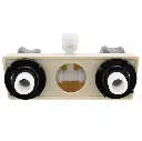 RV Shower & Bathtub Diverter Valve | Smoke Handles