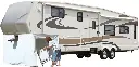 5TH Wheel Storage Skirt ( Polar White )