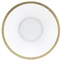 RV Flush Mount Ceiling Light | 12V LED | Interior Lighting | Matte Black & Gold Trim Finish