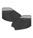 Insulated Front Door Window Covers – Ford Transit 2020+ (Medium/High Roof)