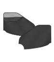 Insulated Front Door Window Covers – Ford Transit 2020+ (Medium/High Roof)