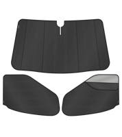 Insulated Front Cabin Window Cover Set (3-Pack) – Ford Transit 2020+ (Medium/High Roof)