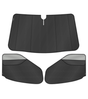 Insulated Front Cabin Window Cover Set (3-Pack) – Ford Transit 2020+ (Medium/High Roof)