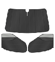 Insulated Front Cabin Window Cover Set (3-Pack) – Ford Transit 2020+ (Medium/High Roof)