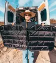 Rear Door Insulated Window Covers – Promaster 2014+