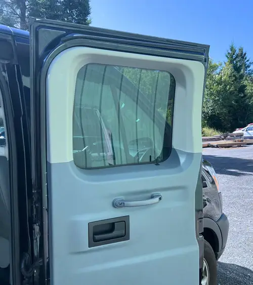 Rear Door Insulated Window Covers – Ford Transit (Low Roof)