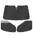 Transit Connect 2014+ — Set of 3 Front Cabin Insulated Window Covers