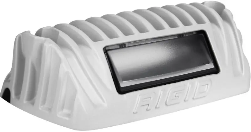 1x2 65 Degree DC LED Scene Light, White Housing, Single 2.webp