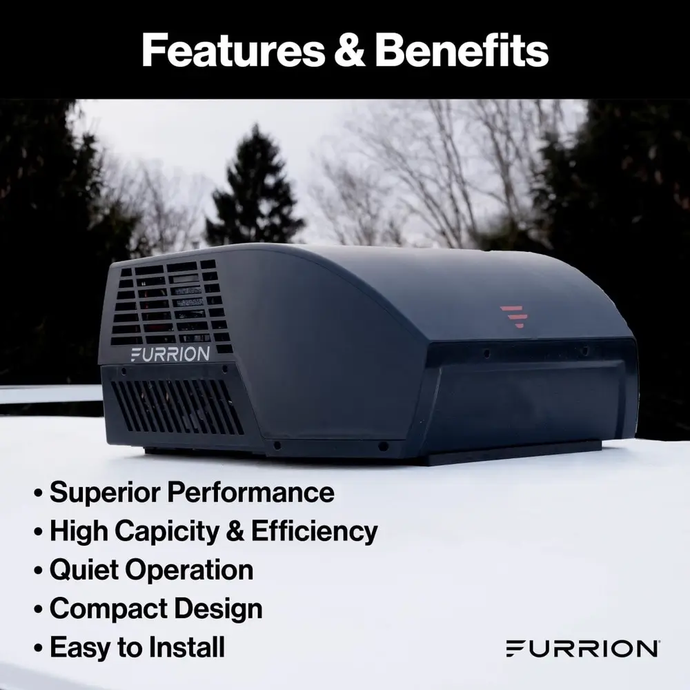 Furrion Chill® Cube Variable Speed RV Rooftop Air Conditioner (R32) - 18K BTU, Ducted 