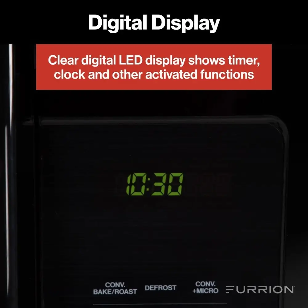Furrion Over-The-Range Convection RV Microwave Oven - 1.5 cu. ft., Black