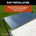 Universal Awning Ground Support