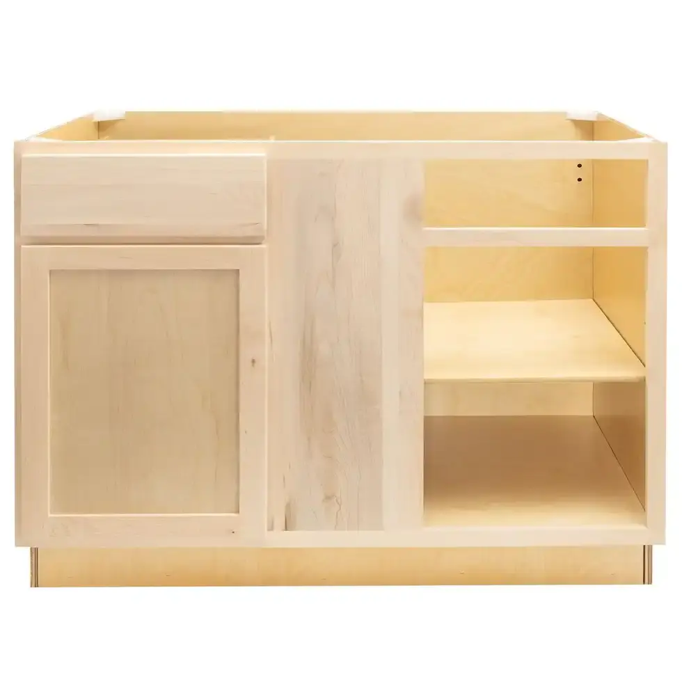 RV Blind Base Corner Cabinet Unfinished Maple MUBLB4234.524RTA 005.webp