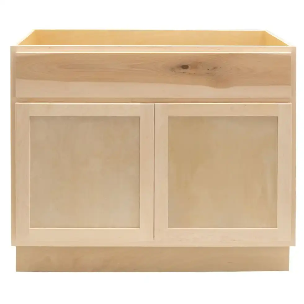 RV Sink Base Cabinet Unfinished Maple MUSB3634.524RTA 001.webp