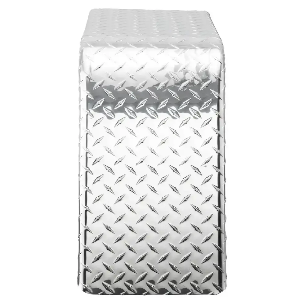 Trailer Fender 10x34x17 Aluminum Diamond Plate Flat Top 004.webp