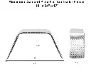 Trailer Fender 10x34x17 Aluminum Diamond Plate Flat Top 007.webp