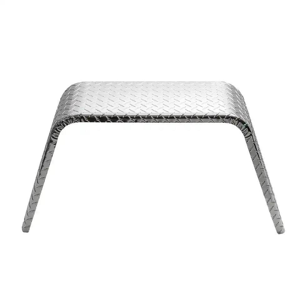 Trailer Fender 10x34x17 Aluminum Diamond Plate Flat Top 003.webp