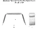 Trailer Fender 9x36x18  Aluminum Diamond Plate Flat Top 002.webp