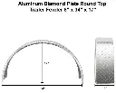 Trailer Fender 8x34x17 Aluminum Diamond Plate Round 005.webp