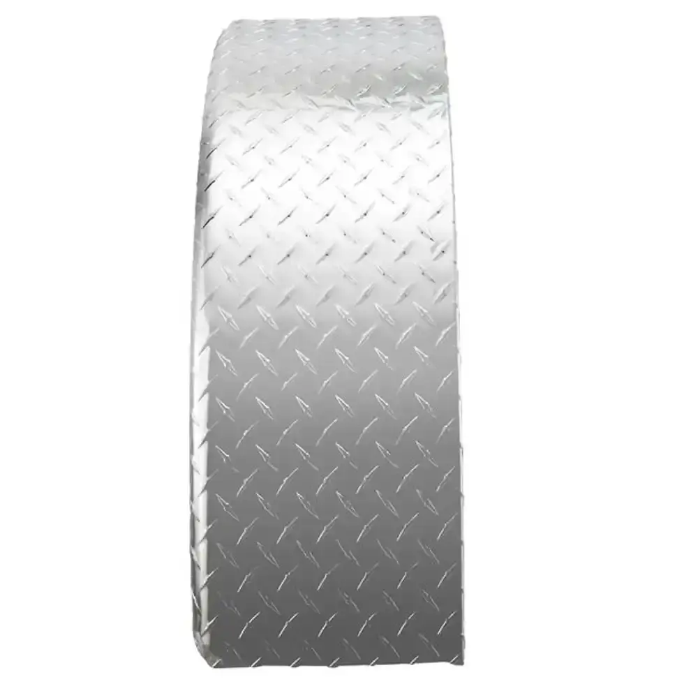 Tandem Trailer Fender 9x72x20 Aluminum Diamond Plate Teardrop 004.webp