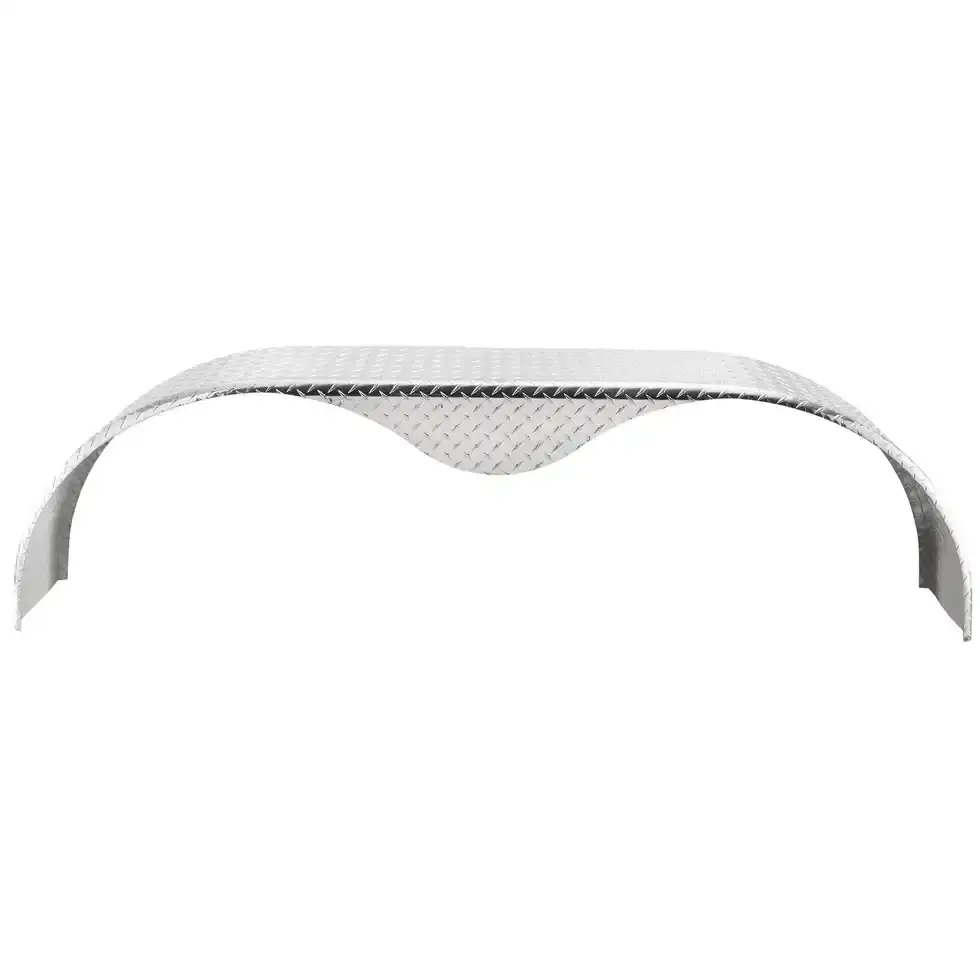 Tandem Trailer Fender 9x72x20 Aluminum Diamond Plate Teardrop 003.webp