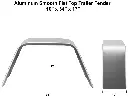Trailer Fender 10x34x17 Aluminum Smooth Flat Top 005.webp