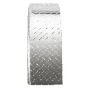 Trailer Fender 10x34x17 Aluminum Diamond Round Top 05.webp