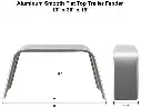 Trailer Fender 10x36x18 Aluminum Smooth Flat Top 002.webp