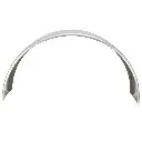 Trailer Fender 10x34x17 Aluminum Smooth Round Top 003.webp