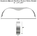 Tandem Trailer Fender 8x72x20 Aluminum Smooth Teardrop 005.webp