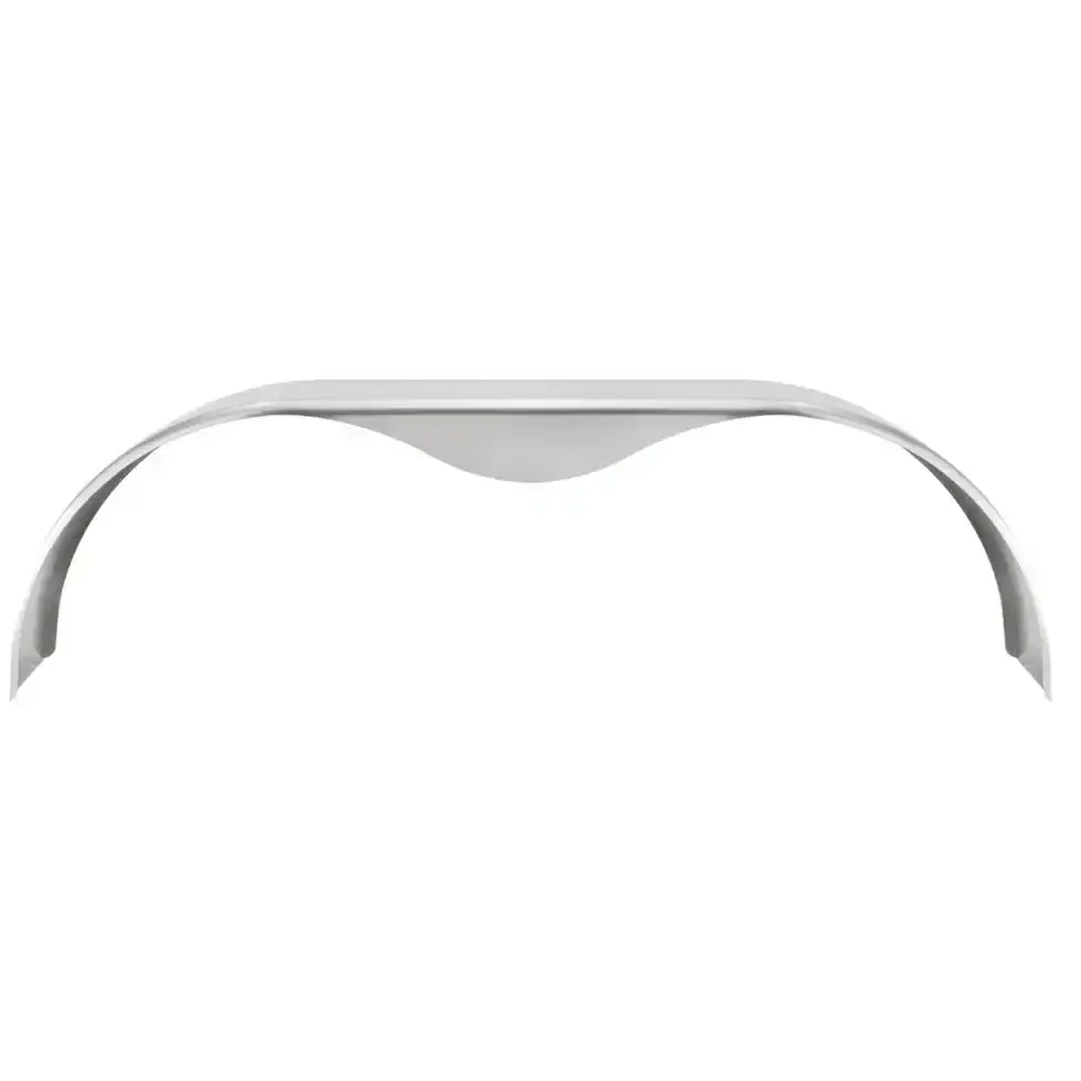 Tandem Trailer Fender 9x72x20 Aluminum Smooth Teardrop 002.webp