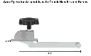Ventline RV Arm Operator Assembly with Crank Handle SKU 147795682 003.webp