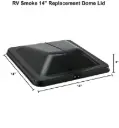 RV Retractable Rolling Shower Door black or platinum of various size 016.webp