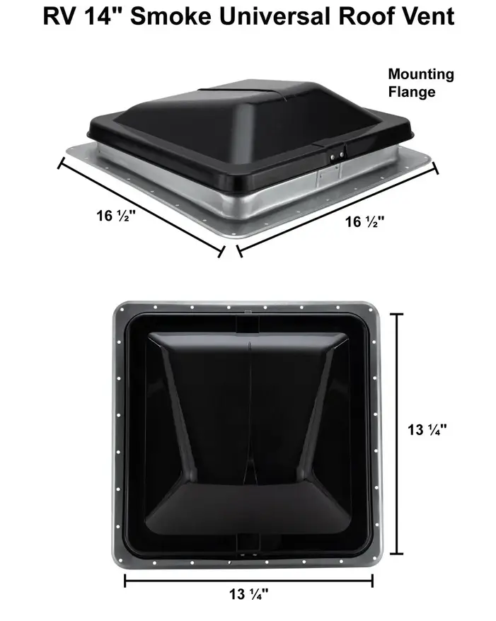 Heng's RV Roof Vent 14 Manual Crank Smoke Lid SKU 80447494 010.webp