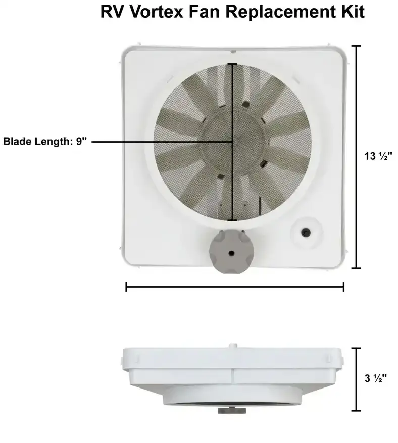 RV Fan Replacement Kit for Heng's RV Vortex I SKU 80447511 004.webp