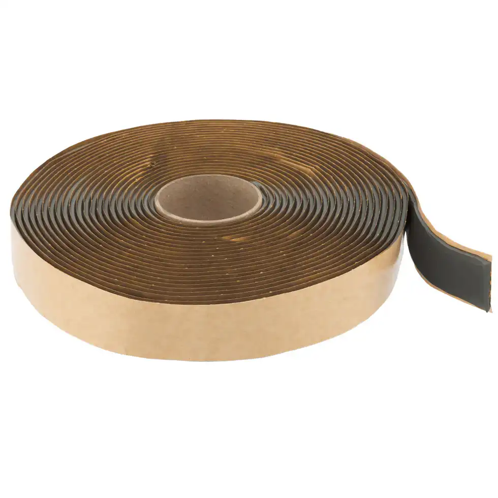 Hengs Butyl tape ( Black 1/8x 1 x 30ft ) RV putty tape Non trimmable