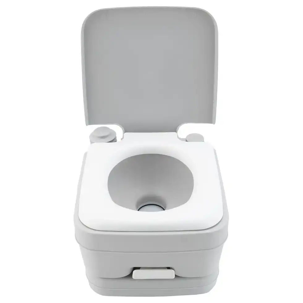 Heng's Camping Portable Toilet 2 ½ Gallon | Gray