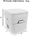 Heng's Camping Portable Toilet 5 Gallon Gray SKU 118994722 009.webp