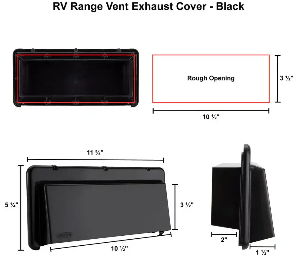Heng's RV Range Hood Vent Exhaust Cover Black SKU 81557105 003.webp
