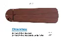 Replacement Fan Blades 16 ½ Oak Walnut Four Pack SKU 149898969 007.webp